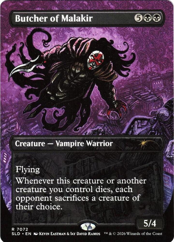 Butcher of Malakir 7072 card from Secret Lair Drop Series