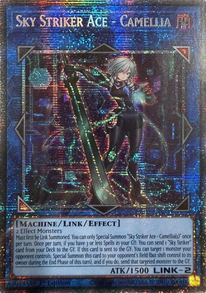 Sky Striker Ace - Camellia (Starlight Rare) L26D-ENS31 card from Legendary Modern Decks 2026