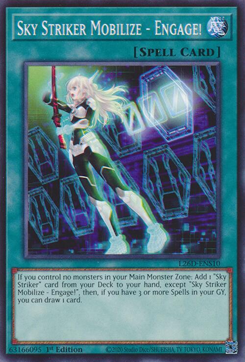 Sky Striker Mobilize - Engage! L26D-ENS10 card from Legendary Modern Decks 2026