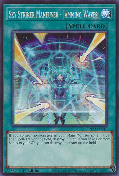 Sky Striker Maneuver - Jamming Waves! L26D-ENS12 card from Legendary Modern Decks 2026