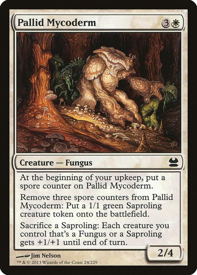 Pallid Mycoderm 24 card from Modern Masters