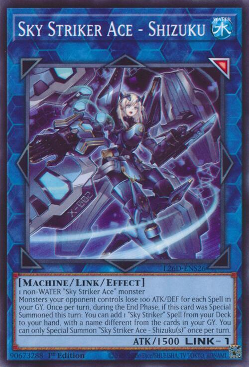 Sky Striker Ace - Shizuku L26D-ENS26 card from Legendary Modern Decks 2026