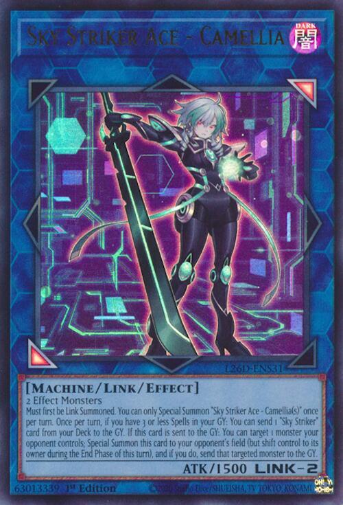 Sky Striker Ace - Camellia L26D-ENS31 card from Legendary Modern Decks 2026
