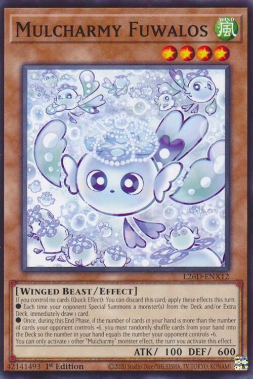 Mulcharmy Fuwalos L26D-ENX12 card from Legendary Modern Decks 2026