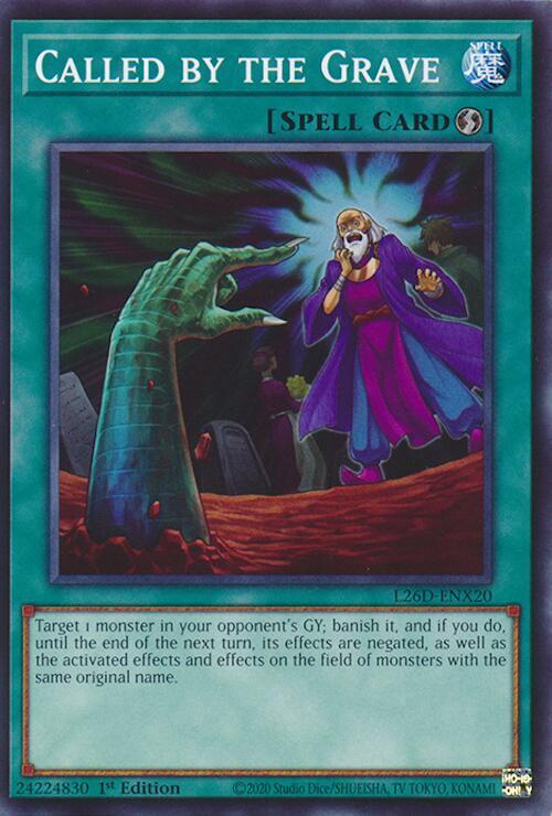 Called by the Grave L26D-ENX20 card from Legendary Modern Decks 2026