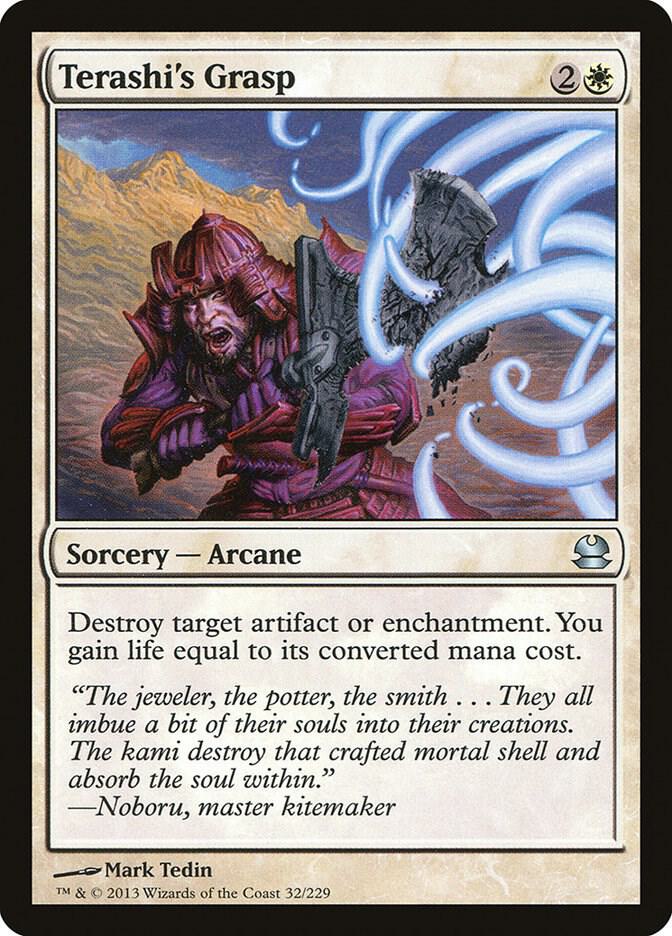 Terashi's Grasp 32 card from Modern Masters
