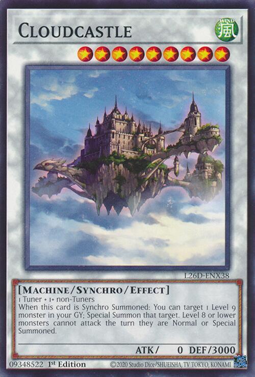 Cloudcastle L26D-ENX38 card from Legendary Modern Decks 2026