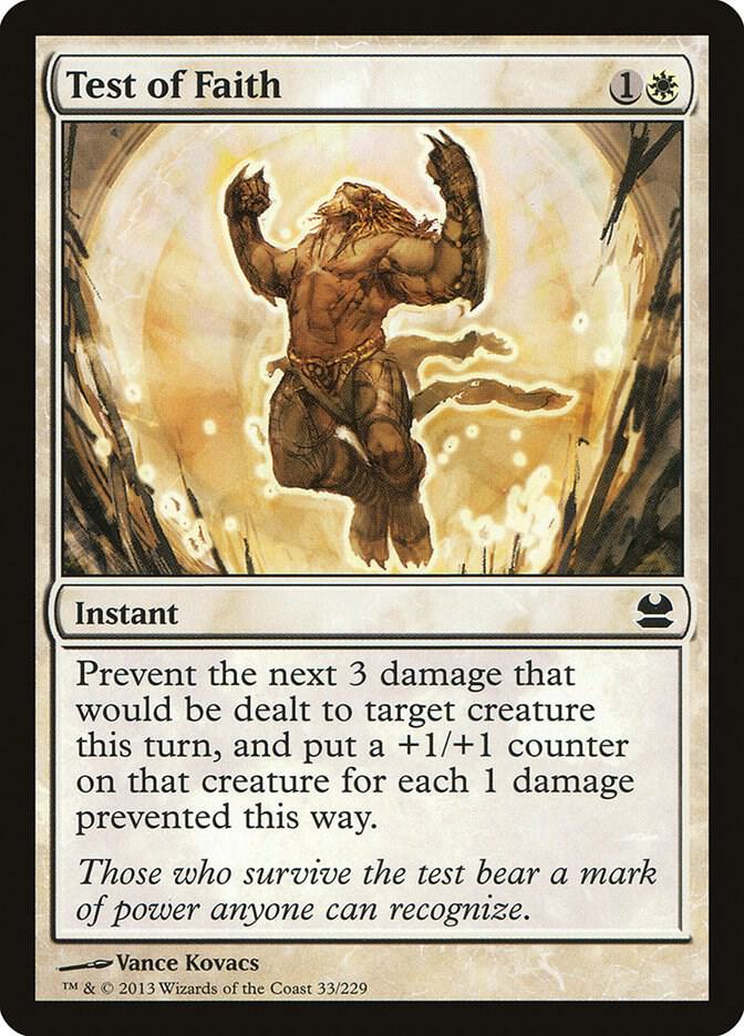 Test of Faith 33 card from Modern Masters