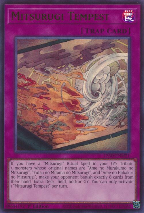 Mitsurugi Tempest L26D-ENM21 card from Legendary Modern Decks 2026
