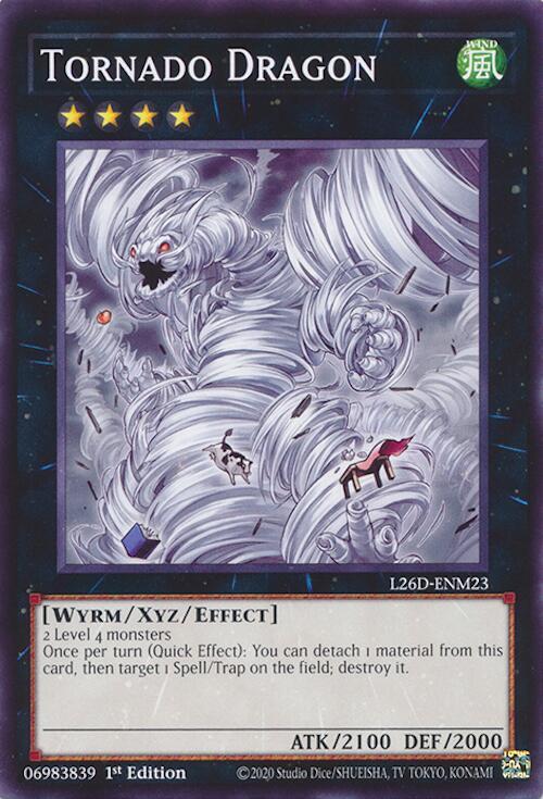 Tornado Dragon L26D-ENM23 card from Legendary Modern Decks 2026
