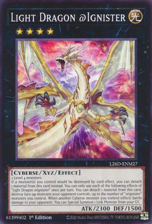 Light Dragon @Ignister L26D-ENM27 card from Legendary Modern Decks 2026