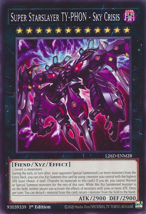 Super Starslayer TY-PHON - Sky Crisis L26D-ENM28 card from Legendary Modern Decks 2026