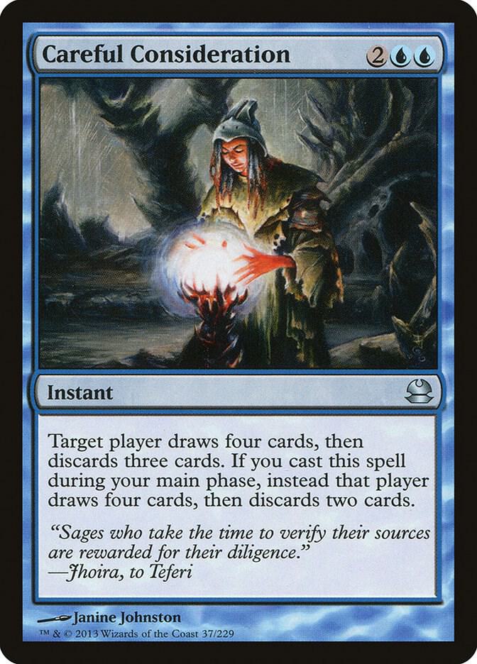 Careful Consideration 37 card from Modern Masters