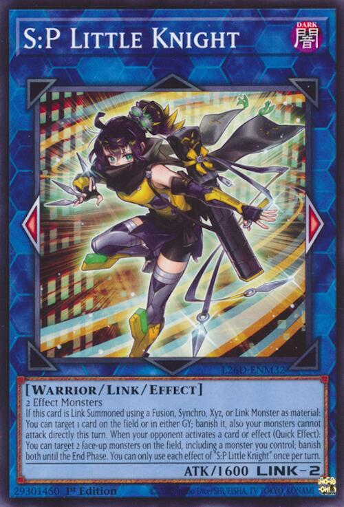 S:P Little Knight L26D-ENM32 card from Legendary Modern Decks 2026