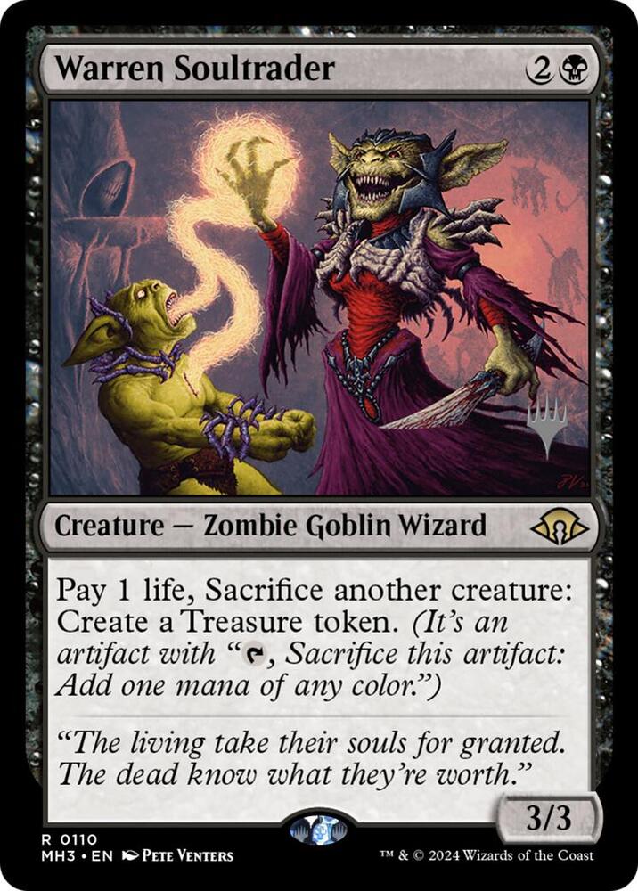 Warren Soultrader 110 card from Promo Pack: Lorwyn Eclipsed