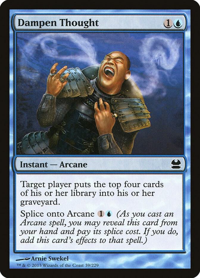Dampen Thought 39 card from Modern Masters