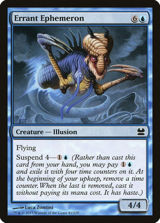Errant Ephemeron 41 card from Modern Masters