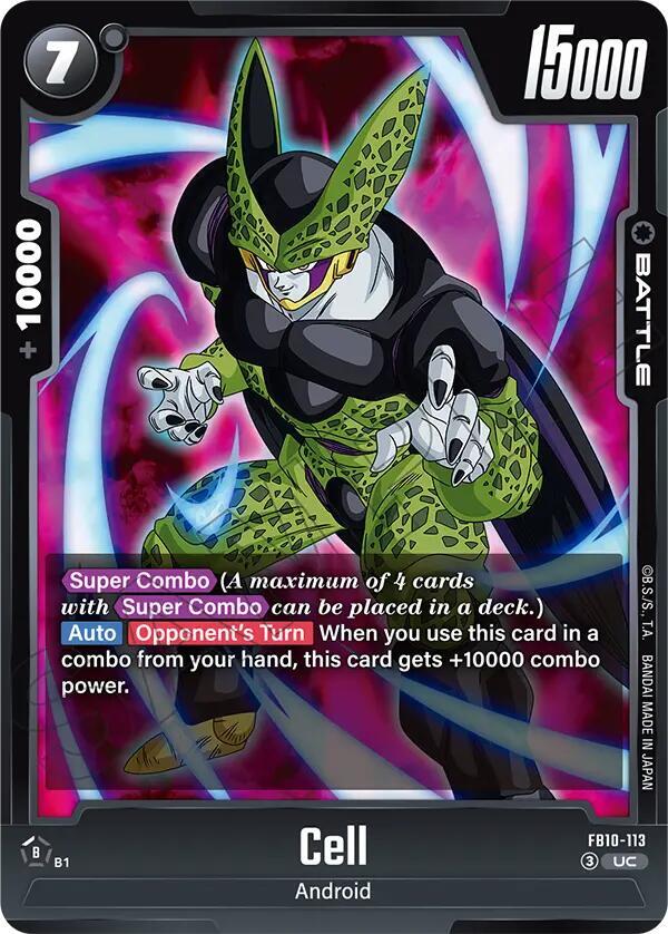 Cell FB10-113 card from Cross Force