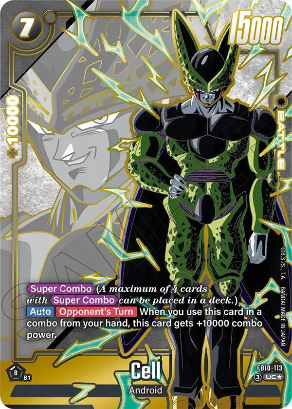 Cell (Alternate Art) FB10-113 card from Cross Force