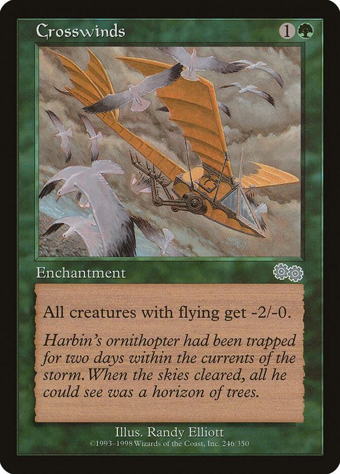 Crosswinds 246 card from Urza's Saga