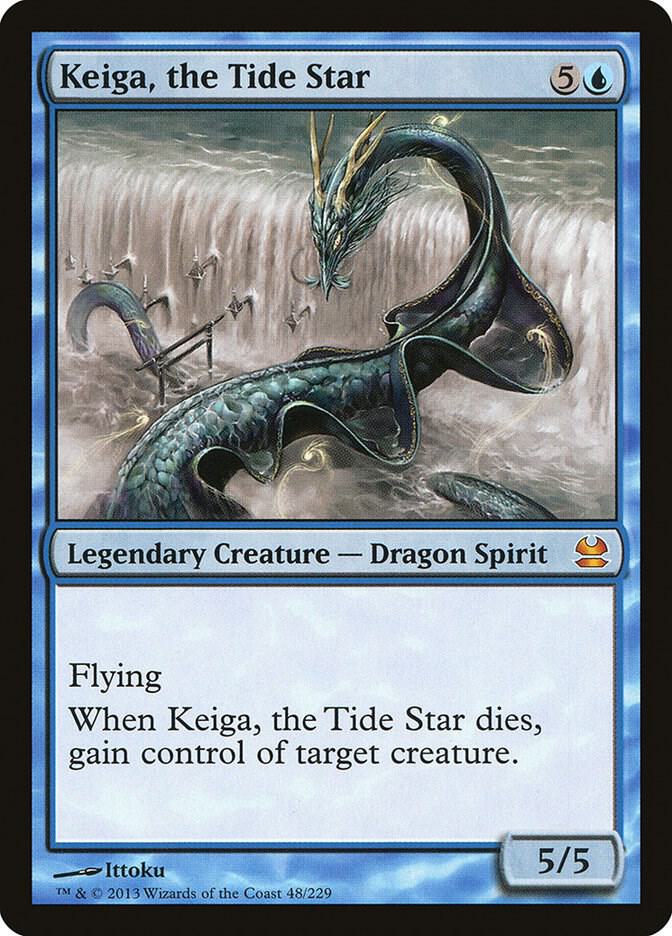 Keiga, the Tide Star 48 card from Modern Masters