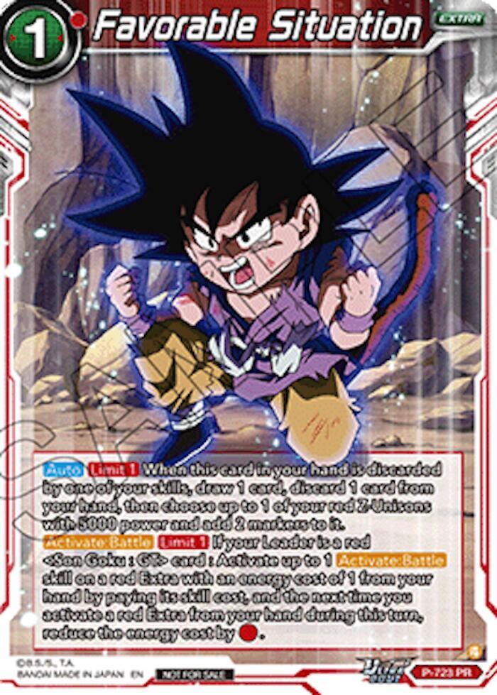 Favorable Situation (Ultra-Bout Series Tournament Pack Vol.2) P-723 card from Tournament Promotion Cards