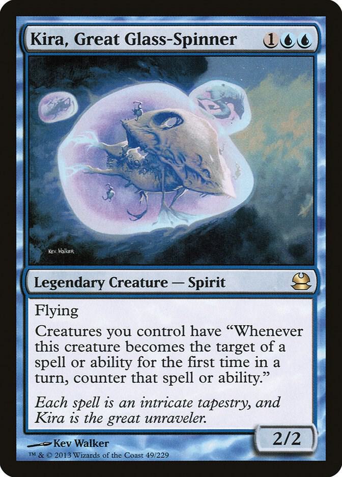 Kira, Great Glass-Spinner 49 card from Modern Masters