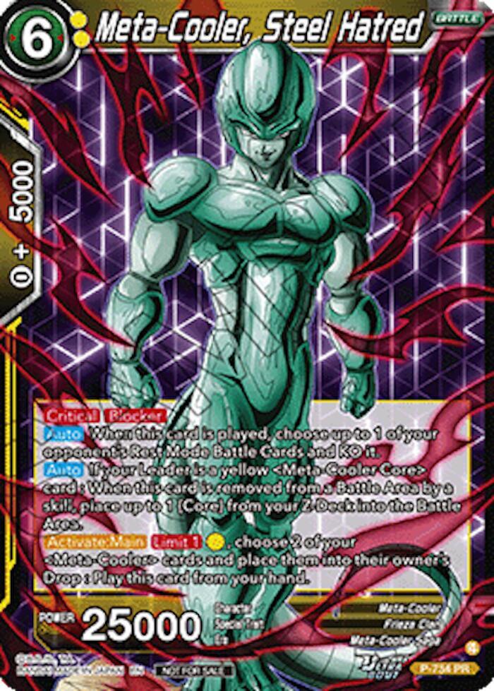 Meta-Cooler, Steel Hatred (Ultra-Bout Series Tournament Pack Vol.2) P-734 card from Tournament Promotion Cards