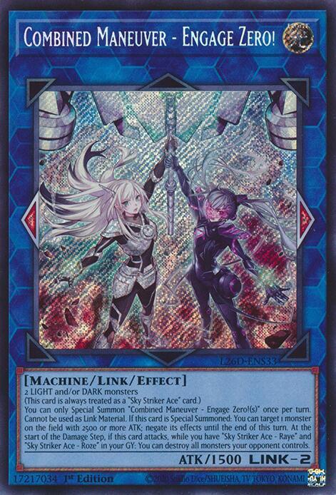 Combined Maneuver - Engage Zero! (Secret Rare) L26D-ENS33 card from Legendary Modern Decks 2026