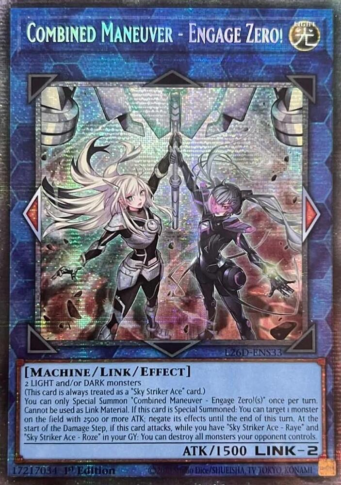 Combined Maneuver - Engage Zero! (Starlight Rare) L26D-ENS33 card from Legendary Modern Decks 2026