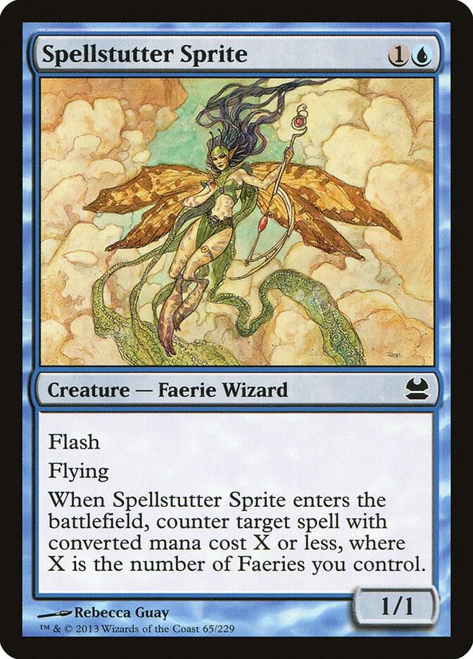 Spellstutter Sprite 65 card from Modern Masters