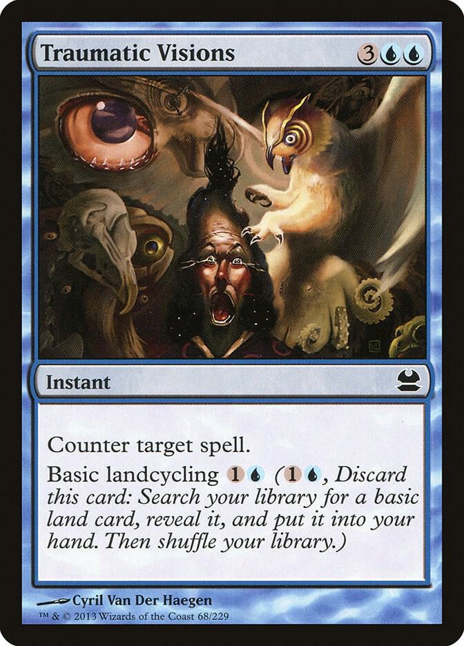 Traumatic Visions 68 card from Modern Masters