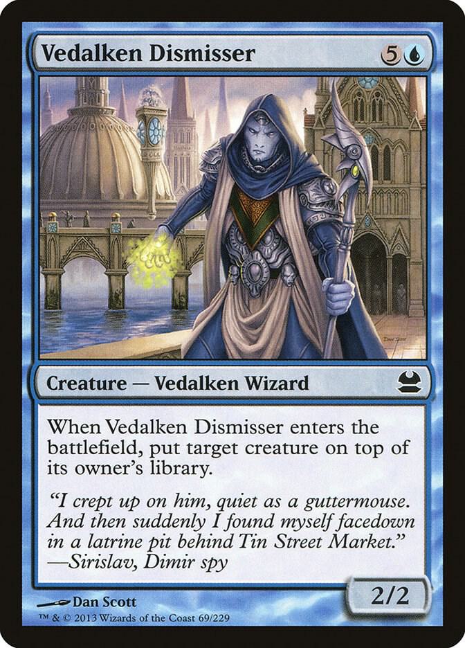 Vedalken Dismisser 69 card from Modern Masters