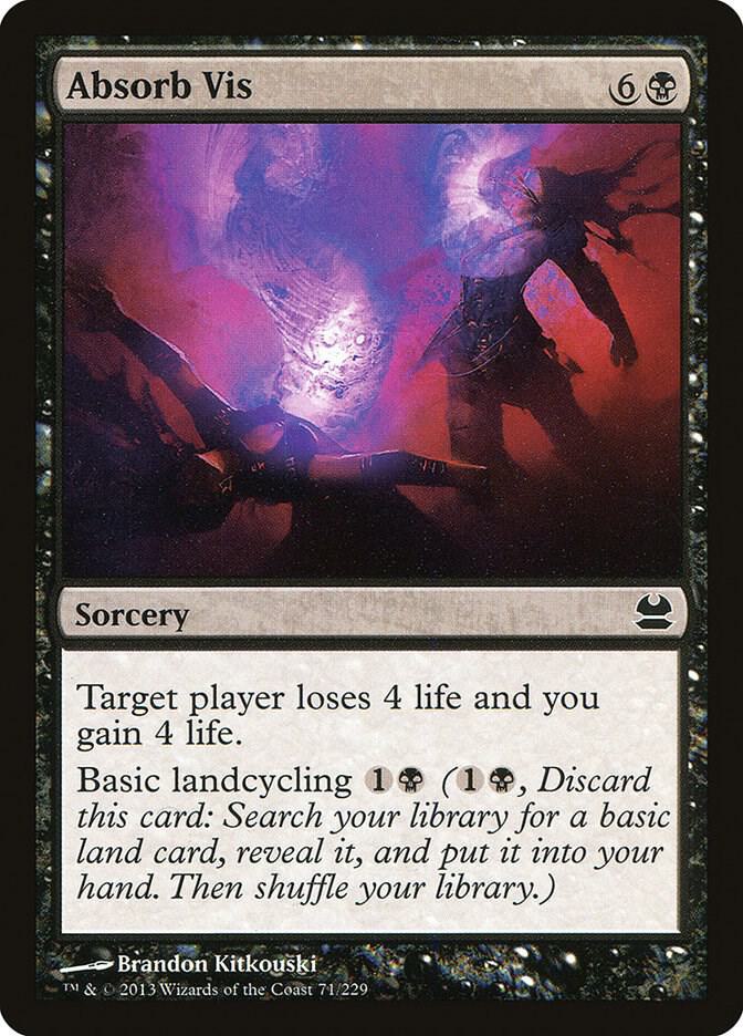 Absorb Vis 71 card from Modern Masters