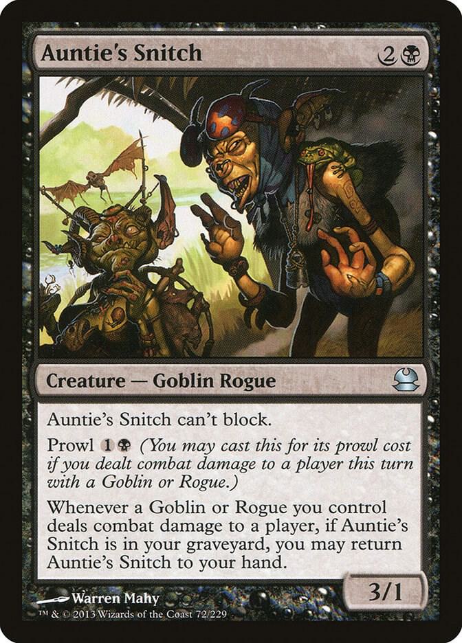 Auntie's Snitch 72 card from Modern Masters