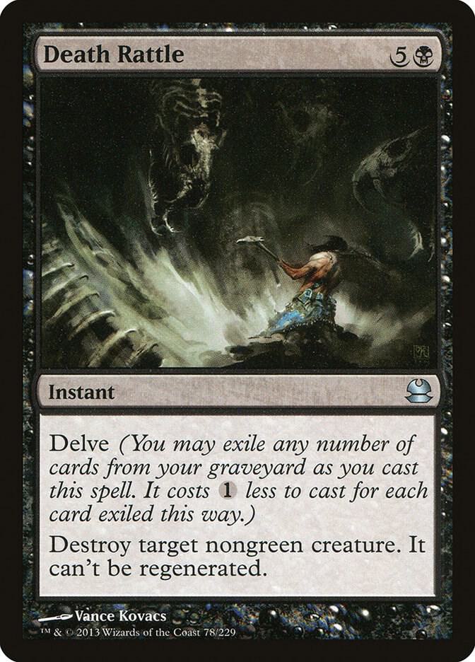 Death Rattle 78 card from Modern Masters