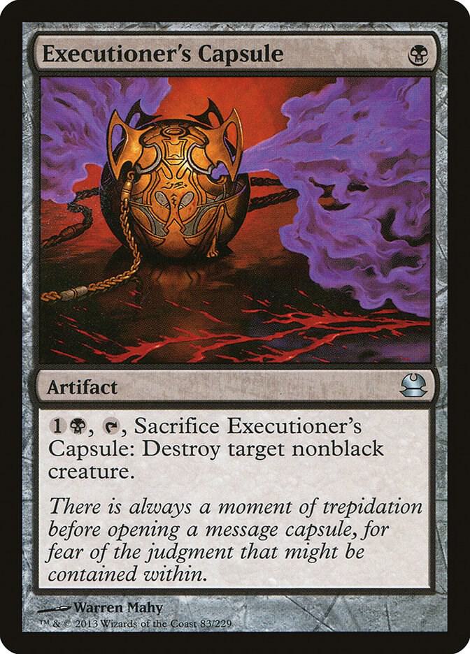 Executioner's Capsule 83 card from Modern Masters