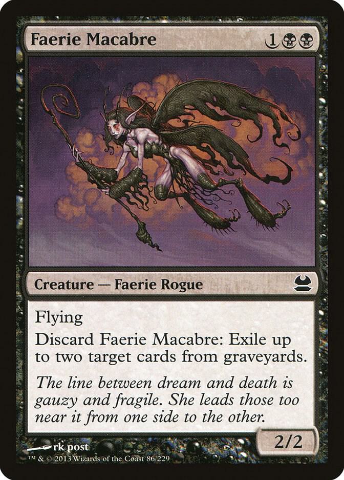 Faerie Macabre 86 card from Modern Masters