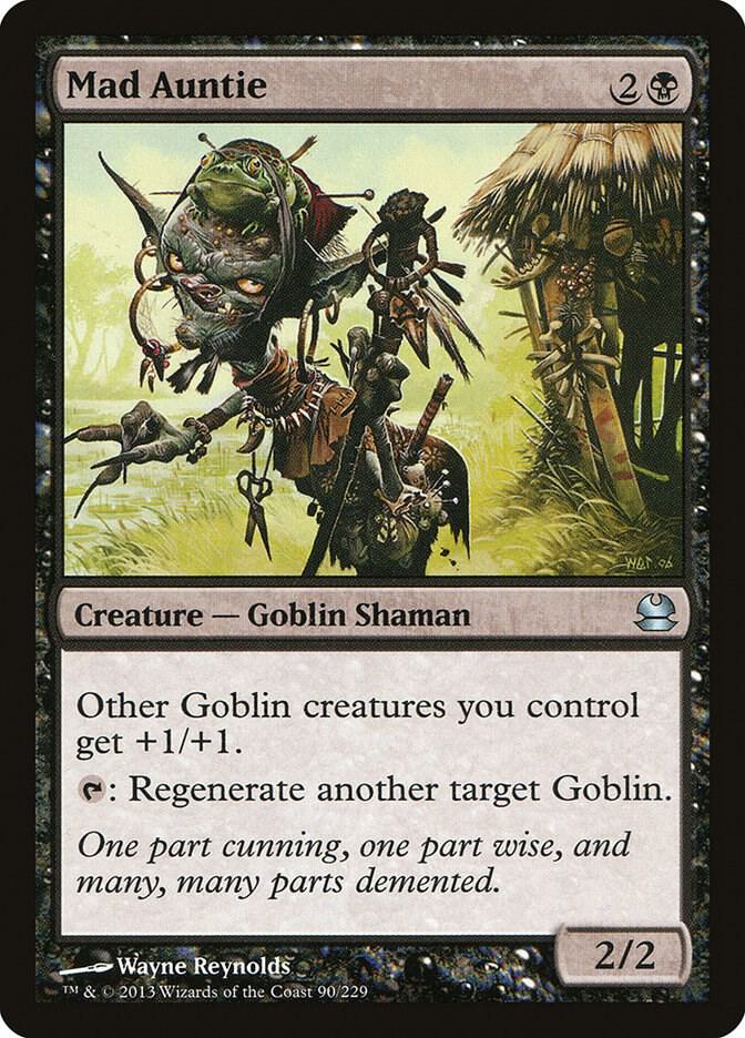 Mad Auntie 90 card from Modern Masters