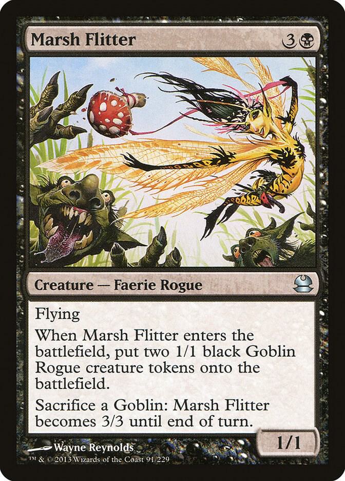 Marsh Flitter 91 card from Modern Masters