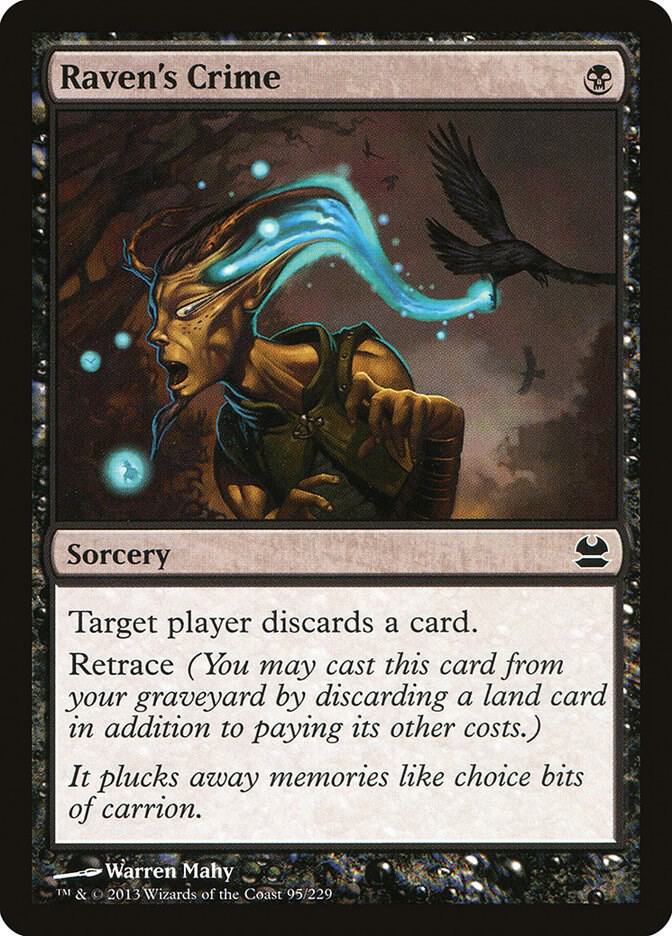 Raven's Crime 95 card from Modern Masters