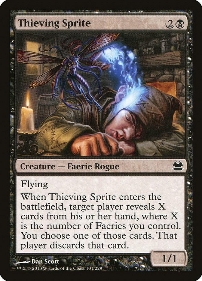 Thieving Sprite 101 card from Modern Masters