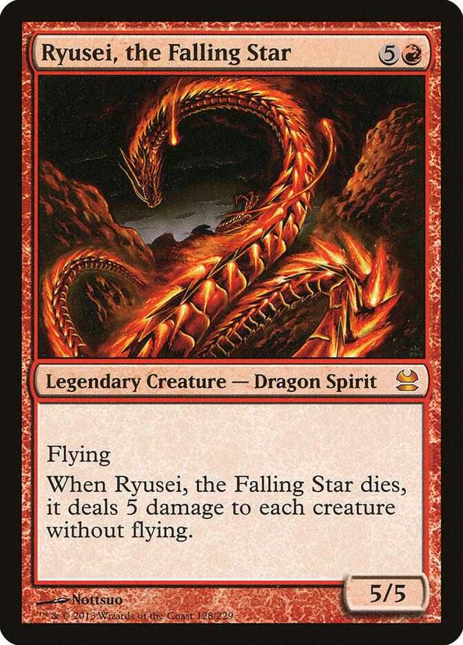 Ryusei, the Falling Star 128 card from Modern Masters