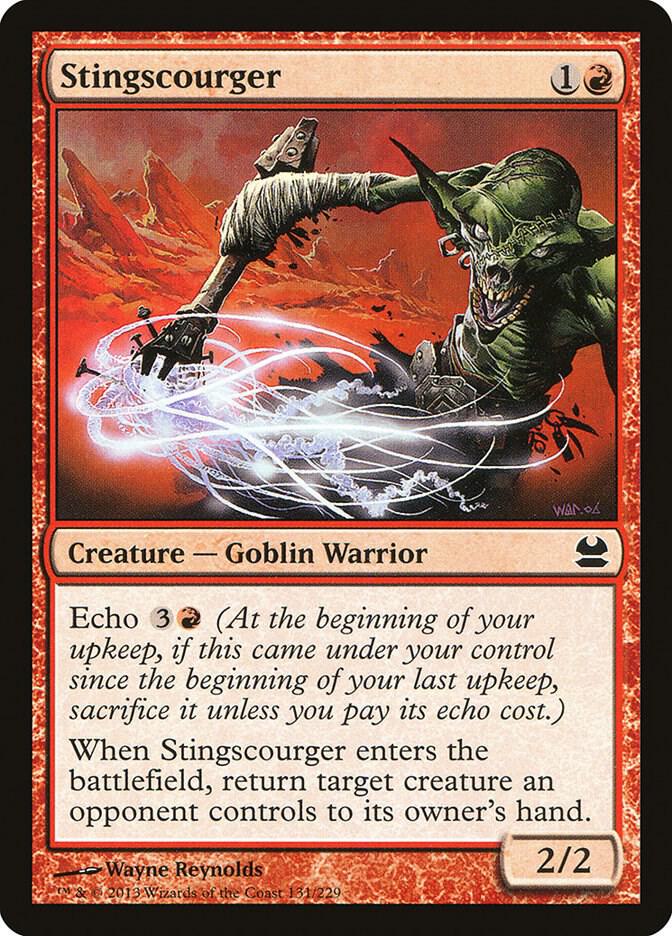 Stingscourger 131 card from Modern Masters