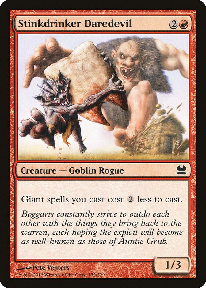 Stinkdrinker Daredevil 132 card from Modern Masters
