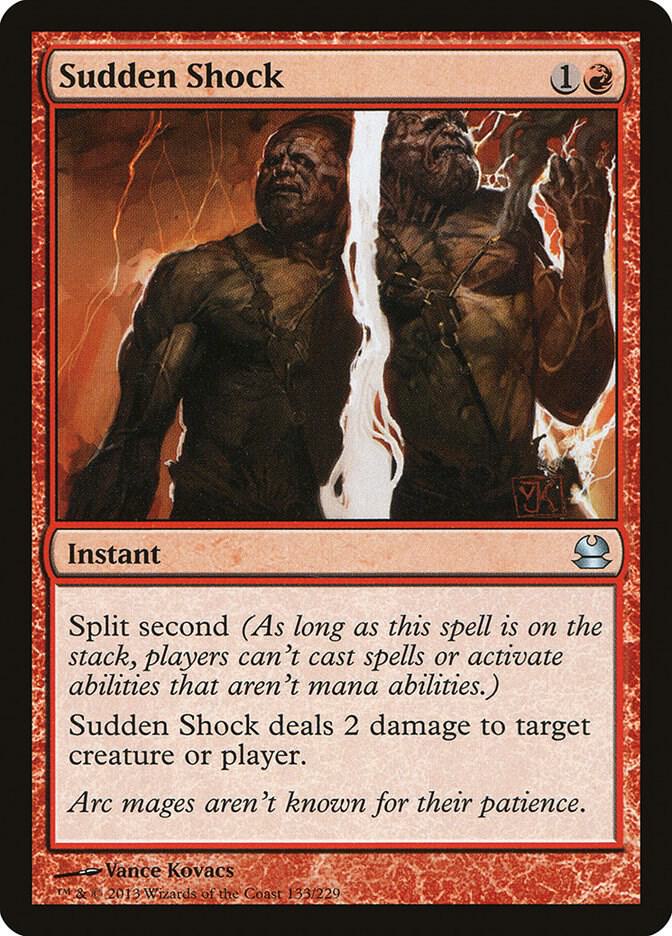 Sudden Shock 133 card from Modern Masters