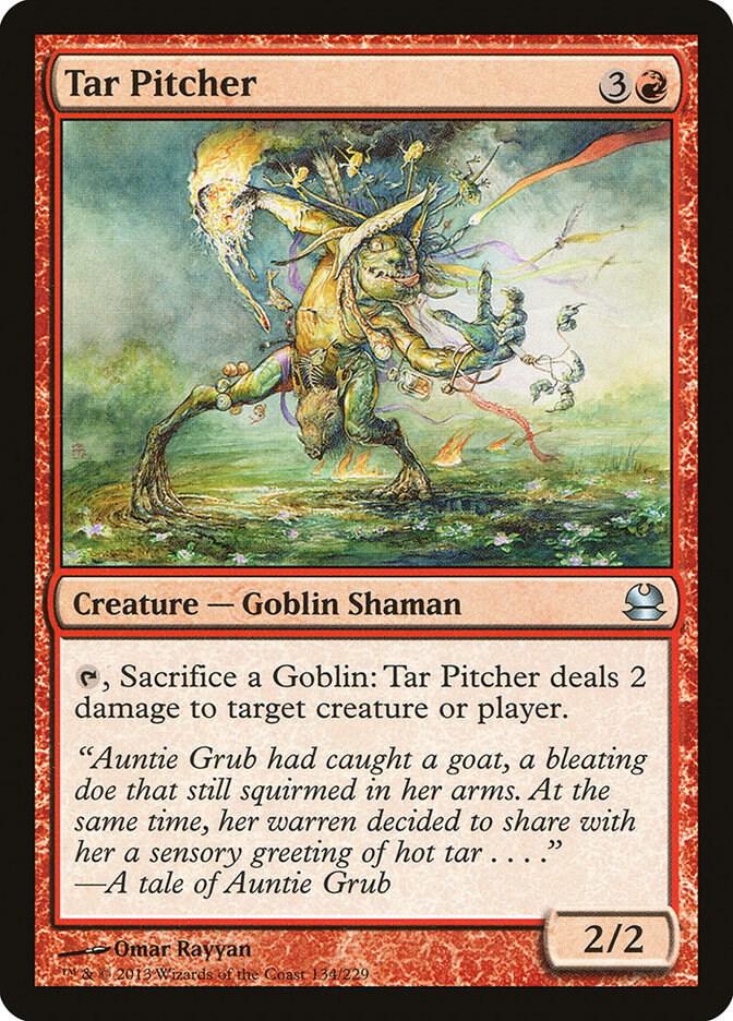 Tar Pitcher 134 card from Modern Masters