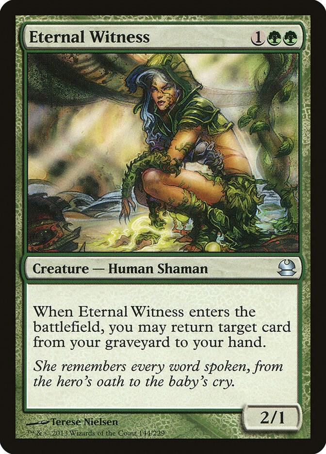 Eternal Witness 144 card from Modern Masters