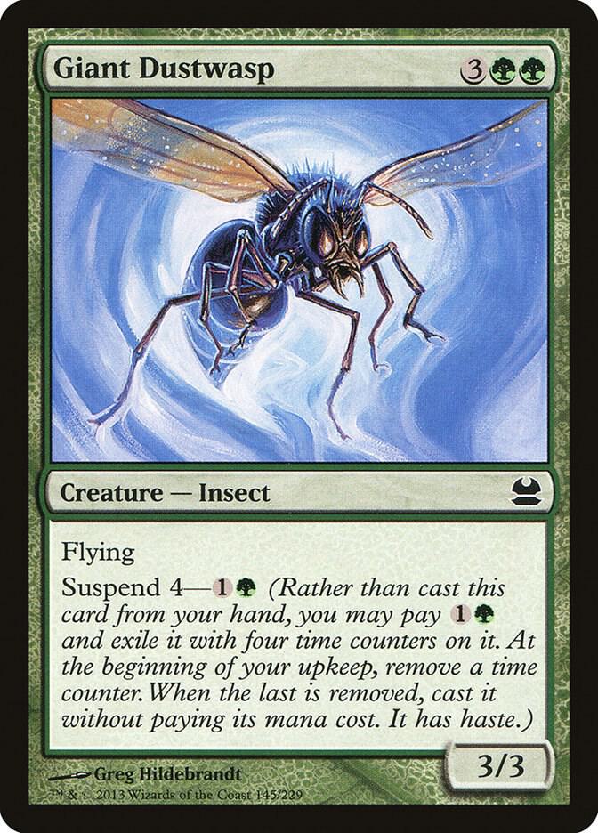 Giant Dustwasp 145 card from Modern Masters