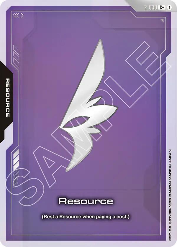 Resource (C+) R-030 card from Starter Deck 09: Destiny Ignition